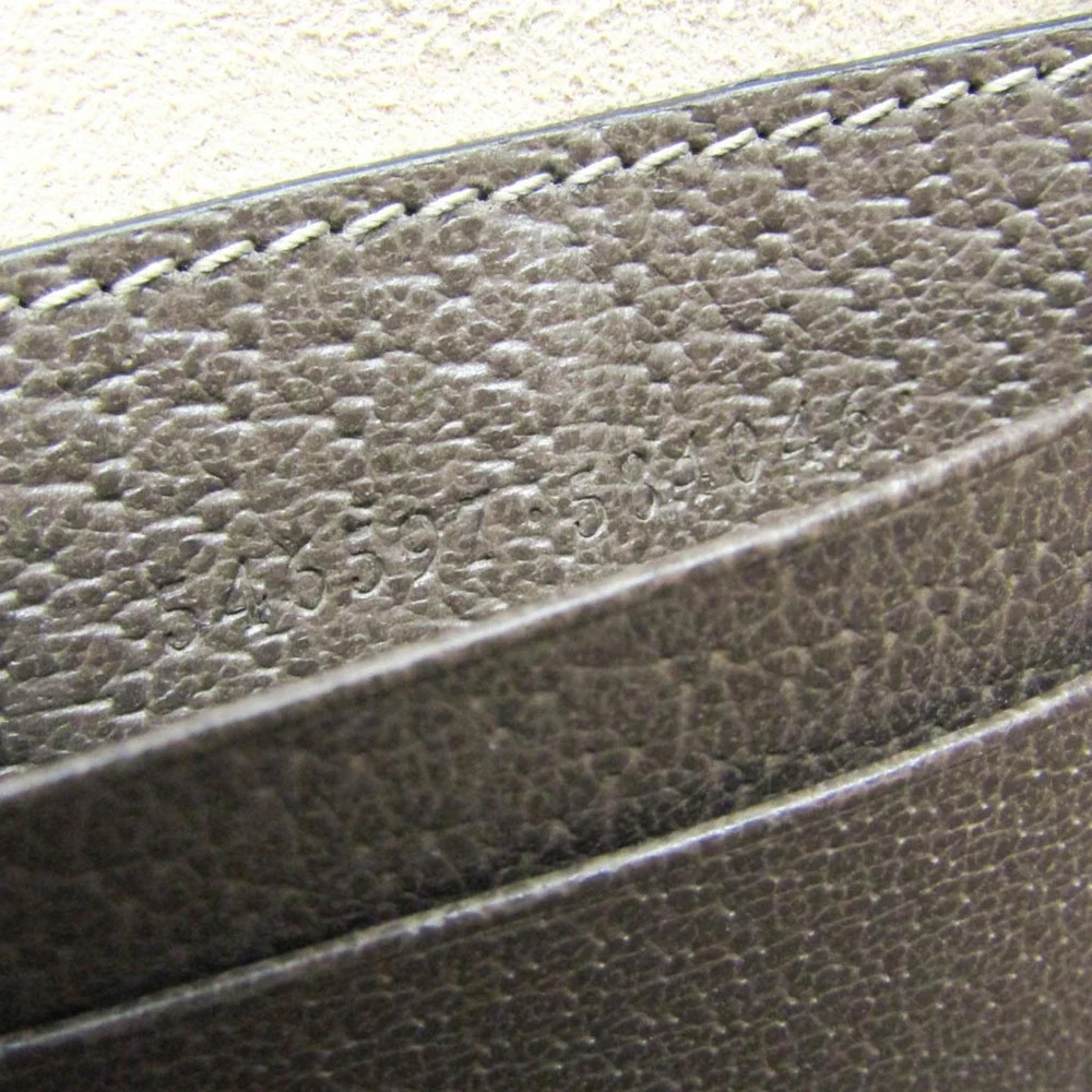 GUCCI Authentic Brown Leather Shoulder Bag - Picture 8 of 8